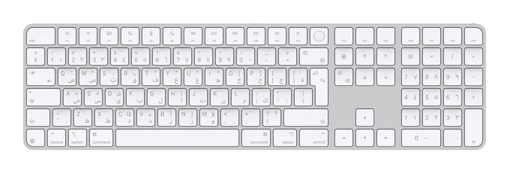 Apple Magic Keyboard with Touch ID and Numeric | mxk73ab/a |