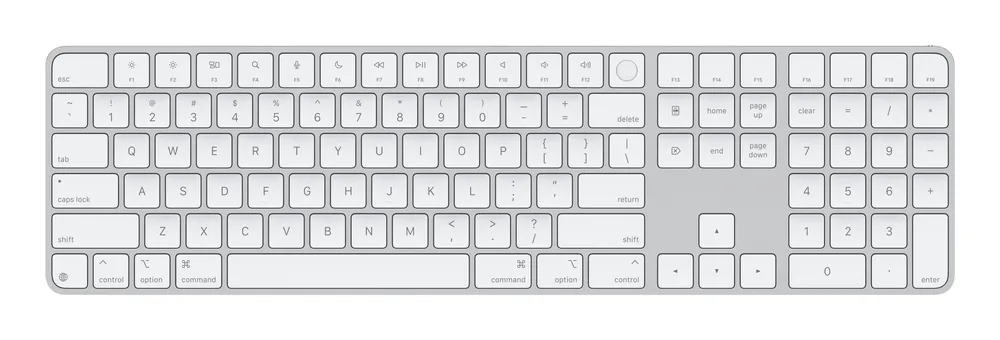 Apple Magic Keyboard with Touch ID and Numeric | mxk73lb/a |
