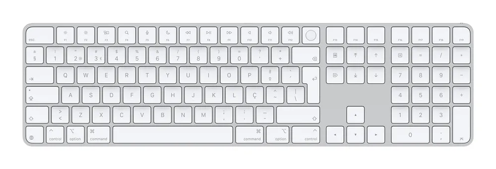 Apple Magic Keyboard with Touch ID and Numeric | mxk73po/a |