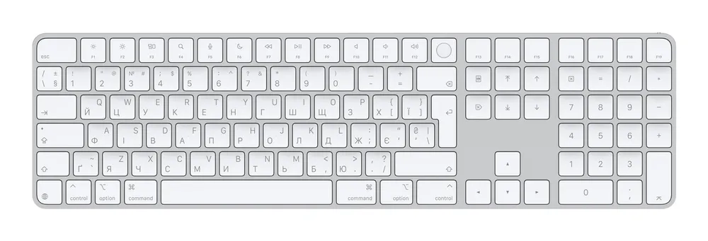 Apple Magic Keyboard with Touch ID and Numeric | mxk73ua/a |