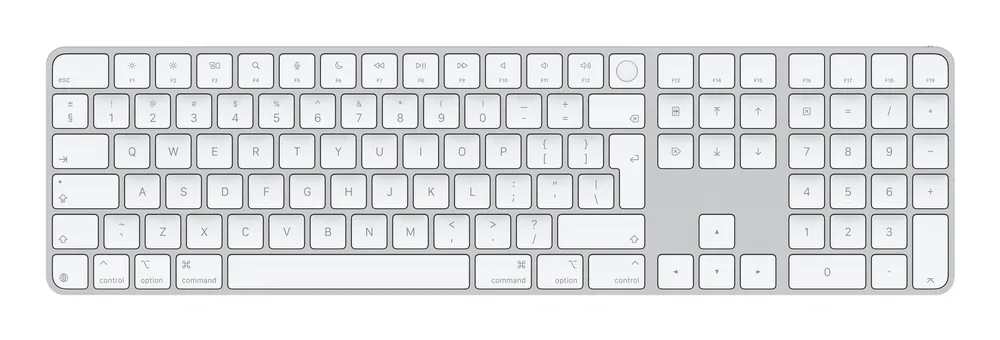 Apple Magic Keyboard with Touch ID and Numeric | mxk73z/a |