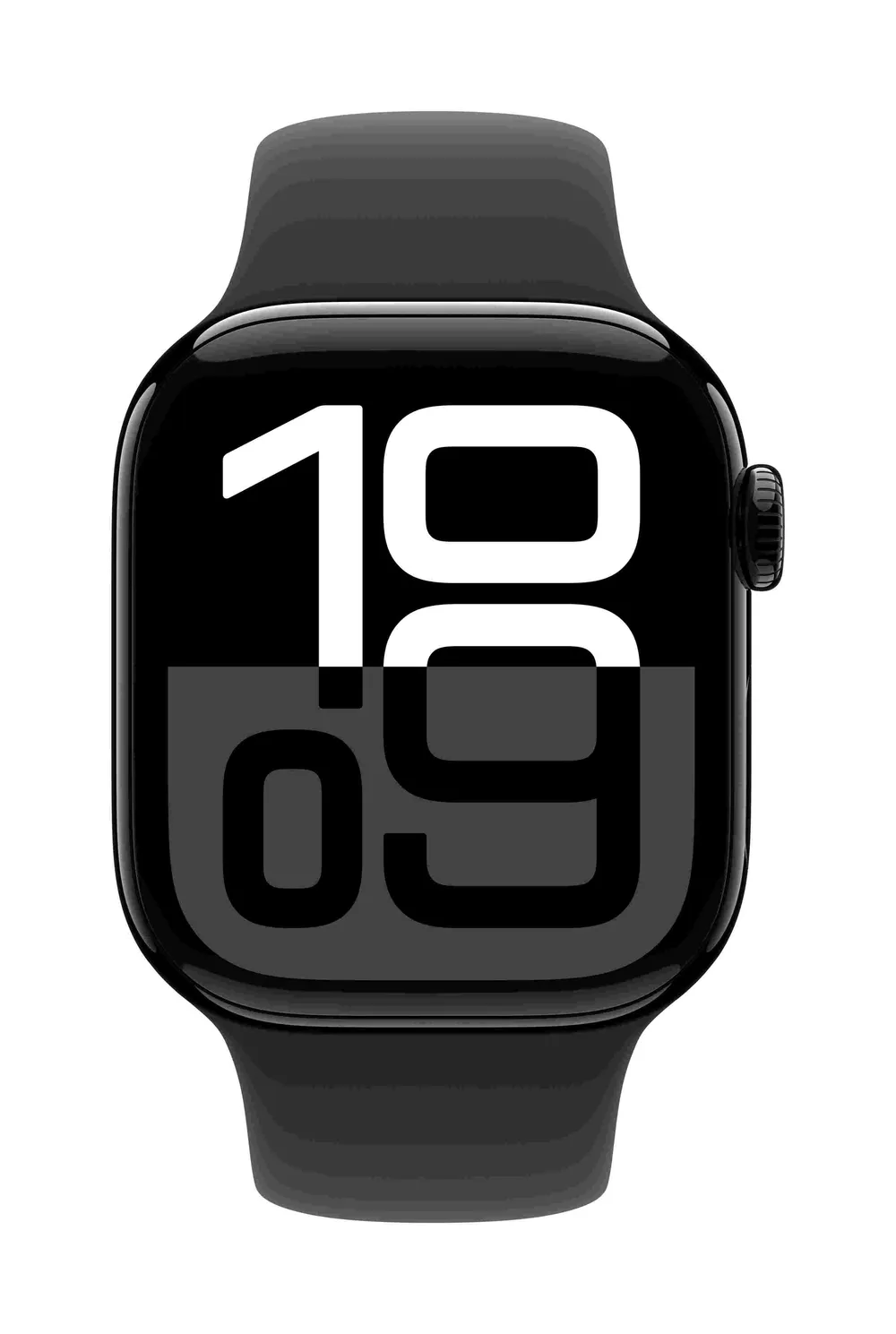 Apple Sportarmband, Schwarz, 42mm (Series 1/2/3), M/L