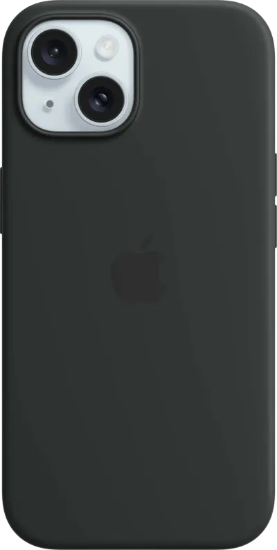 Apple iPhone 15 Backcover mit MagSafe Schwarz