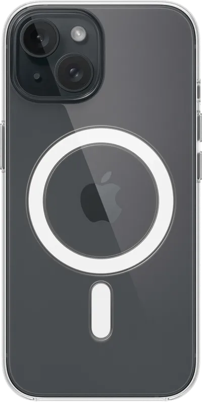 Apple iPhone 15 Backcover mit MagSafe Transparent
