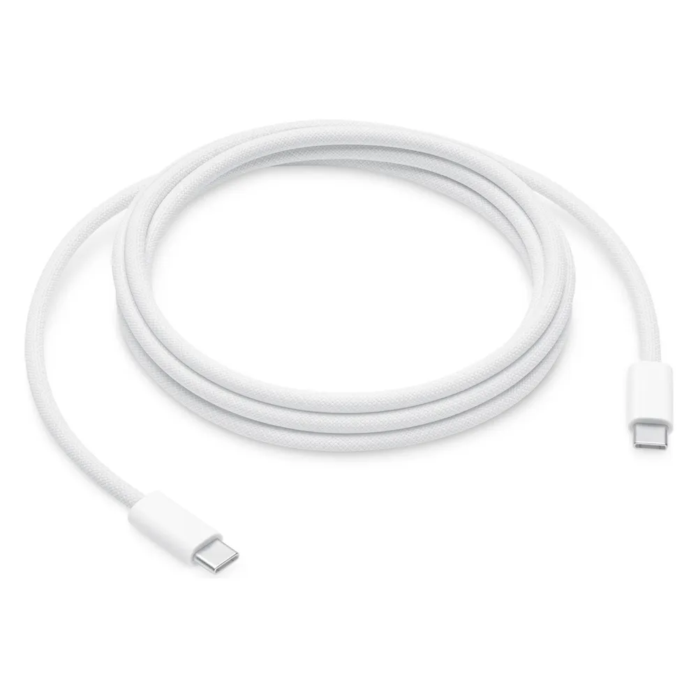 Apple USB-C-auf-USB-C-Kabel 2 m Nylon Weiß