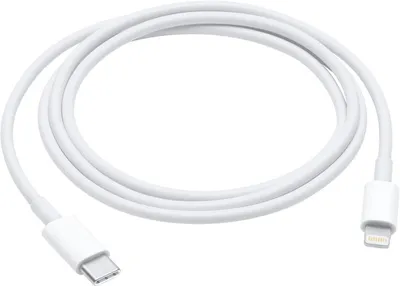 USB-C auf Lightning-Kabel, 1 Meter, Weiß