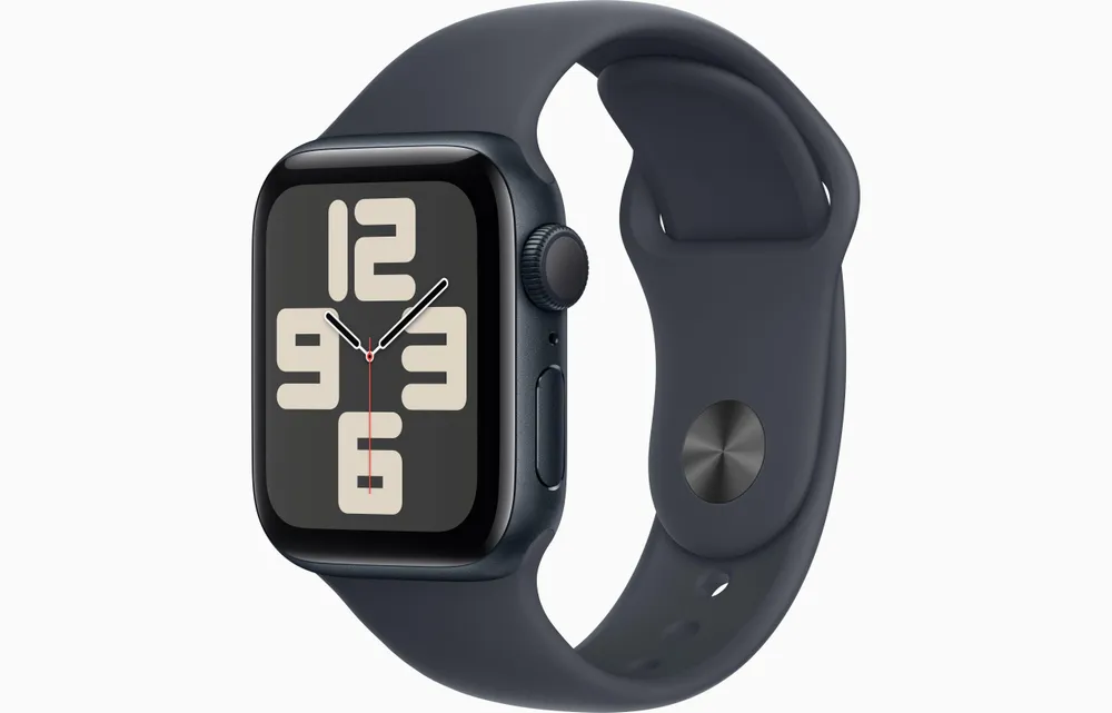Watch SE GPS, 44 mm Aluminiumgehäuse Mitternacht, Sportarmband Mitternacht - M/L