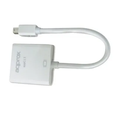 Ca. ca. C13V2 Mini DisplayPort auf VGA Adapter Weiß