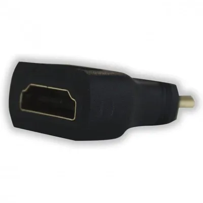 Adapter Approx APPC18 Mini HDMI auf HDMI Goldbeschichtet Schwarz