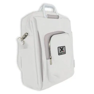 Aktentasche Approx appNBST15x Grau/Weiß Nylon bis 15.6" Multi-Fächer Hohe Widerstandsfähigkeit