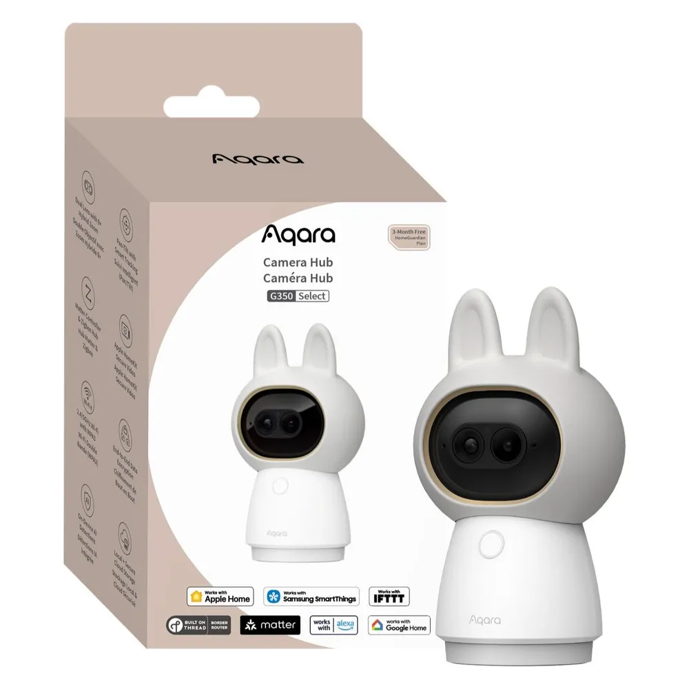 Aqara Camera Hub G350 Select - 4K WLAN-Innenkamera - Weiß