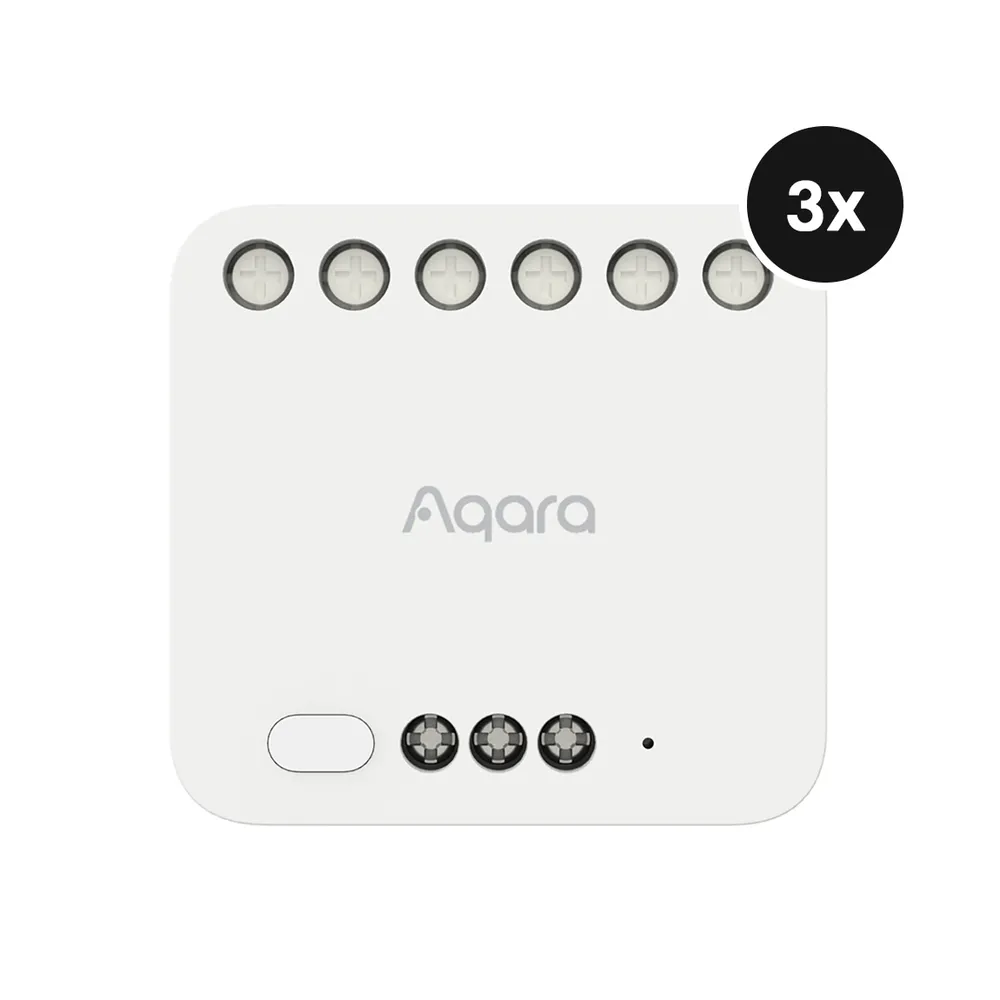 Aqara Dual Relay Module T2 - 3er-Set