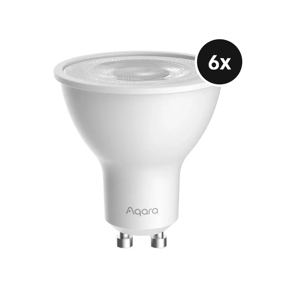 Aqara LED Bulb T2 - CCT, GU10, 450lm - 6er-Set