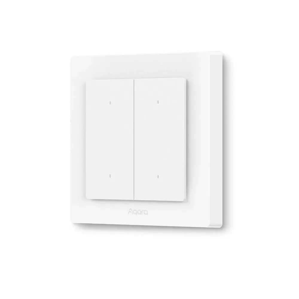 Aqara Light Switch H2 (4 Buttons, 2 Channels) - Weiß