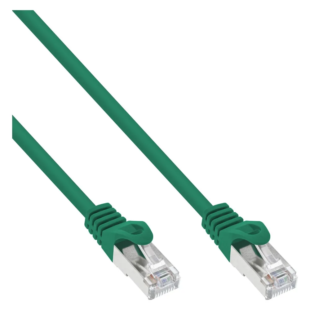 Aquatuning Patchkabel, S-FTP, Cat.5e, grün, 3m