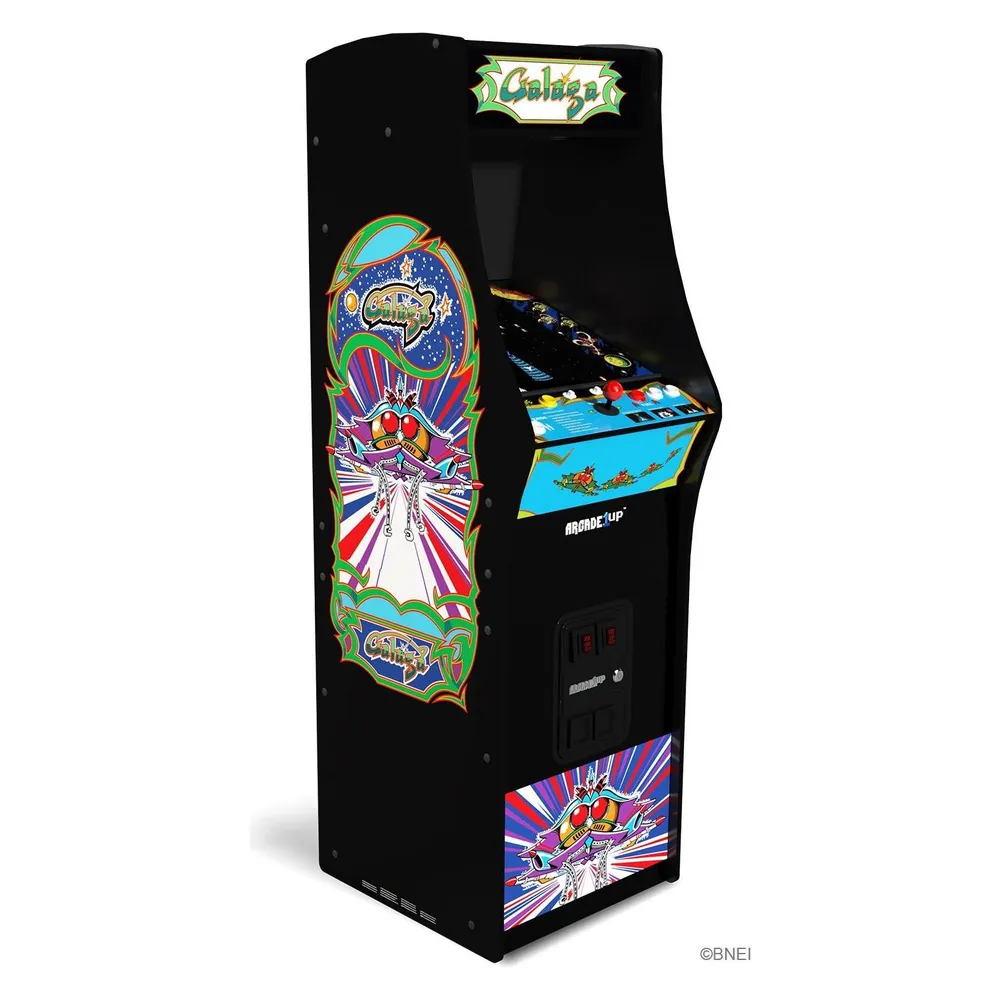 Arcade-Automat Arcade1Up Galaga Deluxe 14 Spiele 17 Zoll Display WiFi