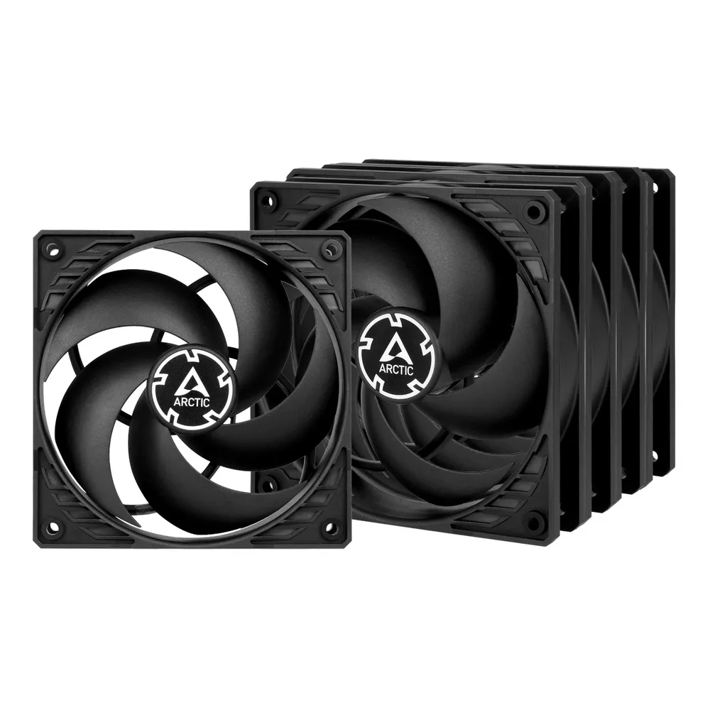 ARCTIC P12 Value Pack Computergehäuse Ventilator 12 cm Schwarz