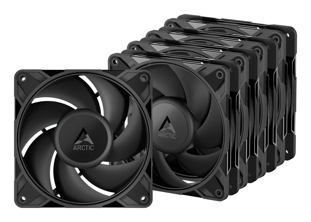 Luftkühlung Arctic Freezer 120mm P12 Pro PST 5er-Pack Schwarz PWM FDB
