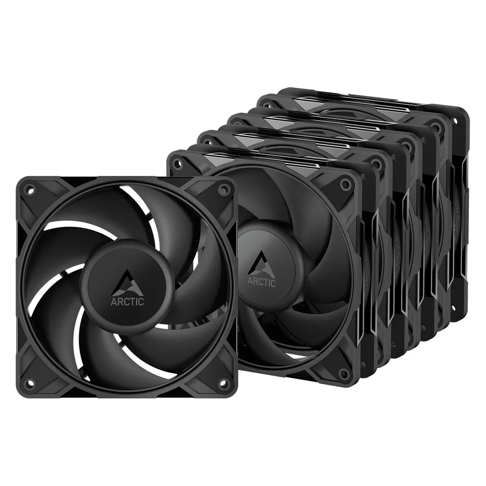 Kühlung Luft Arctic 120 mm P12 Pro LN Pack 5 Stück PWM Schwarz