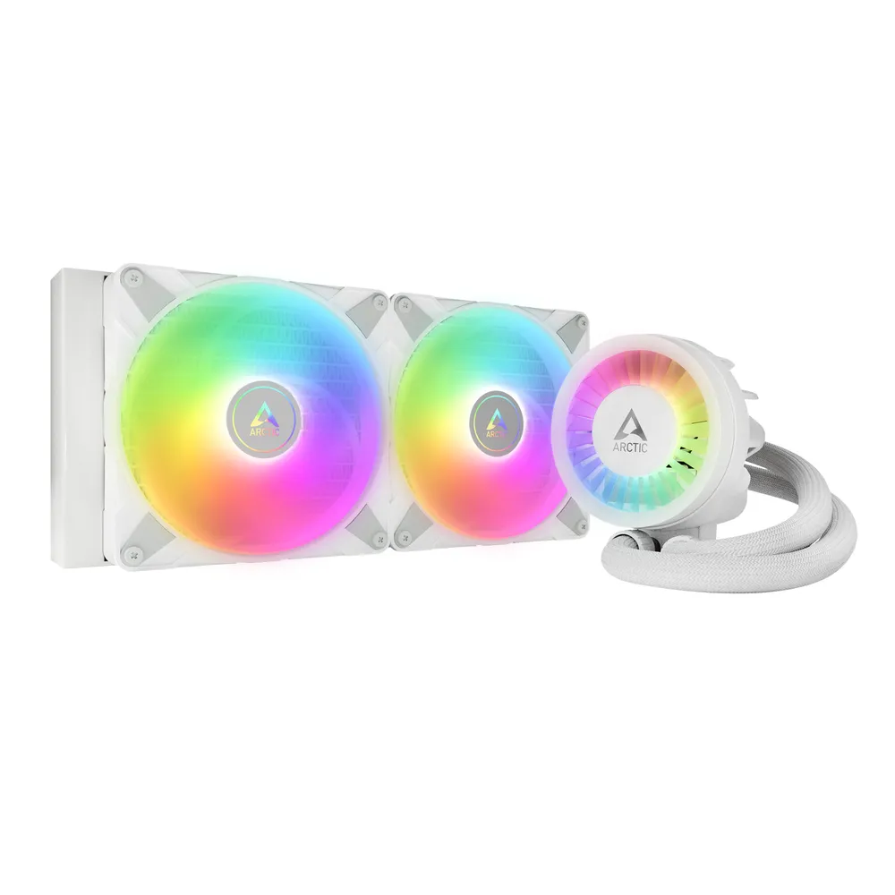 Flüssigkeitskühlung ARCTIC Liquid Freezer III 280mm 2 Lüfter A-RGB Weiß