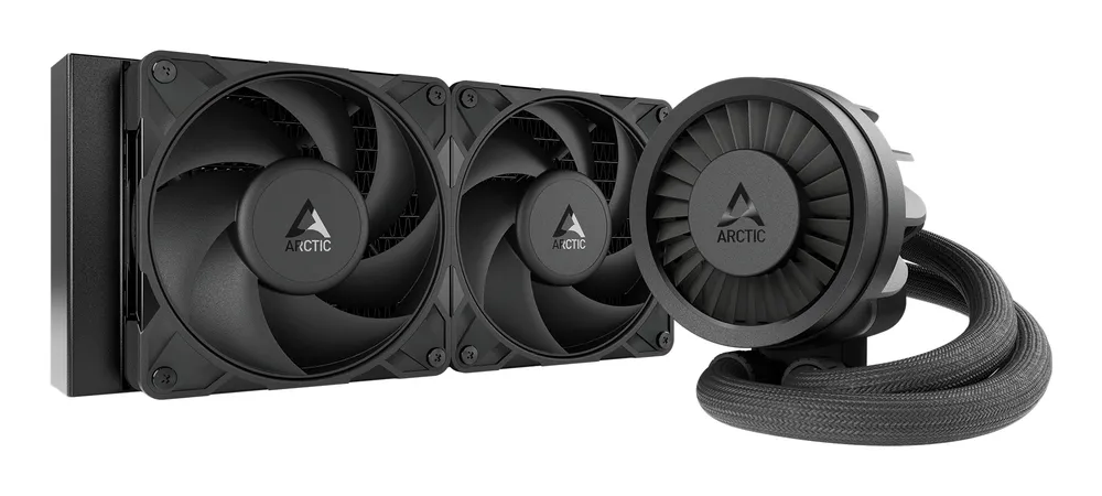 Flüssigkeitskühlung Arctic Liquid Freezer III Pro 240 2 Lüfter FDB Schwarz