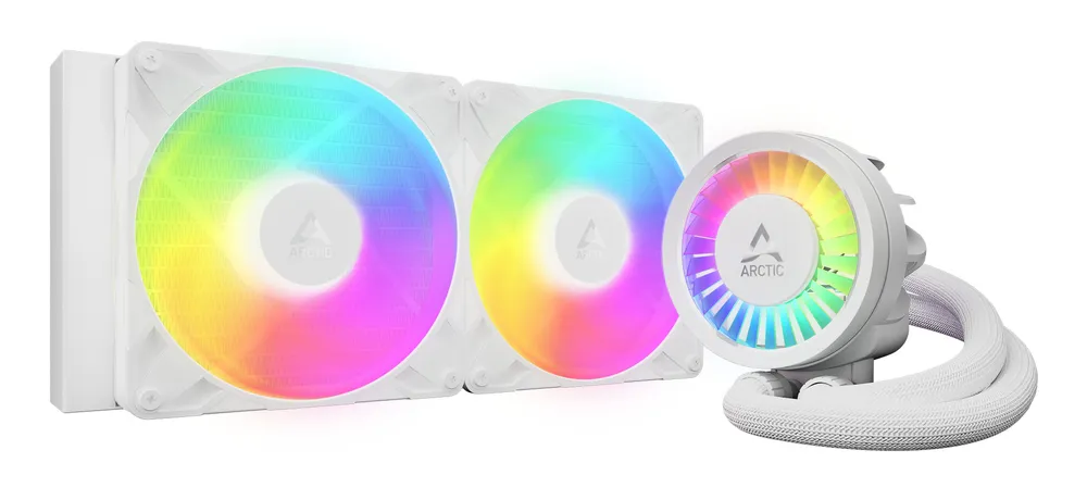 Refrigeración Líquida Arctic Liquid Freezer III Pro 280mm 2 Lüfter A-RGB Weiß