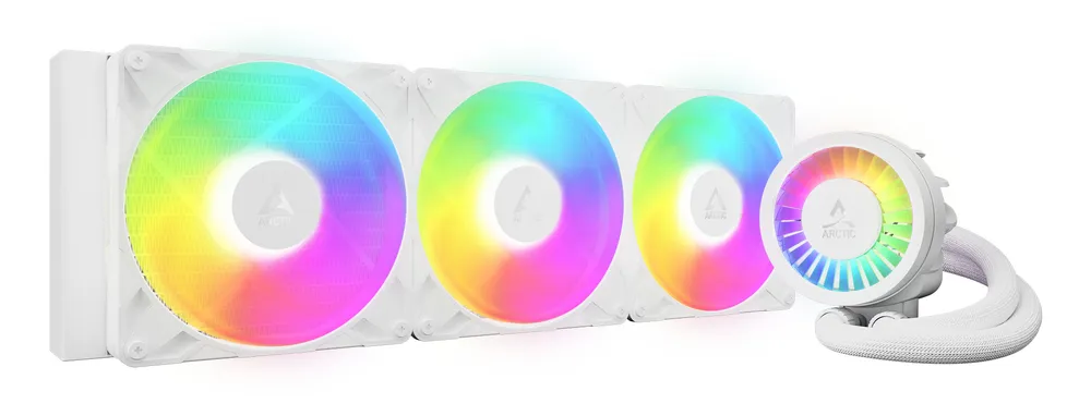 Refrigeración Líquida Arctic Liquid Freezer III Pro 420mm 3 Lüfter A-RGB Weiß