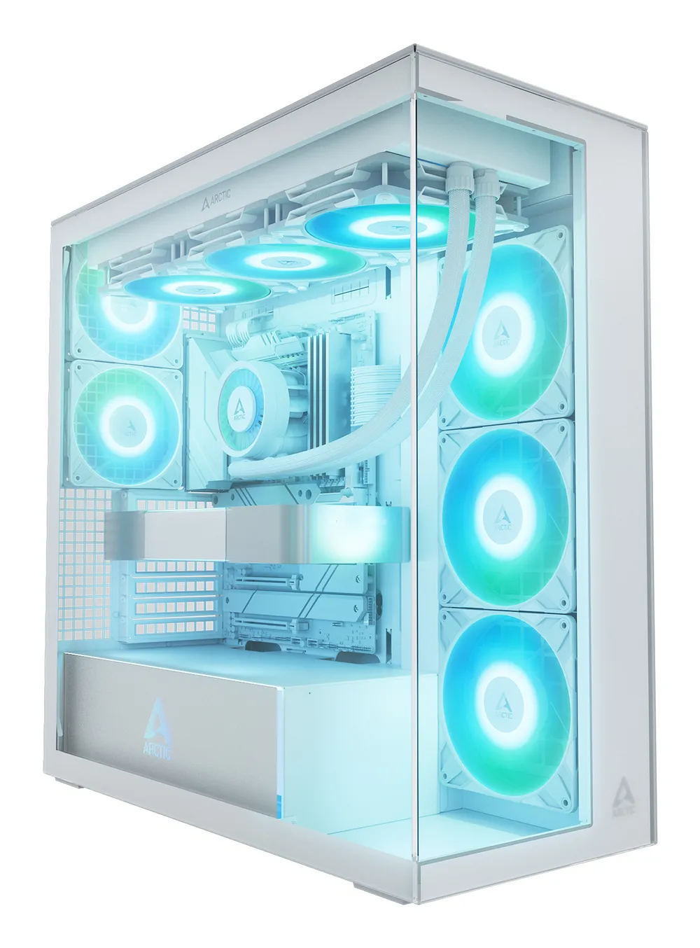 Tower Arctic Xtender White ARGB Tempered Glass EATX Gaming