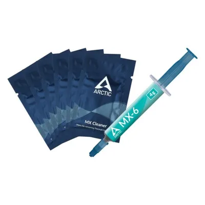 Pasta térmica ARCTIC MX-6 Grau 4 g 1 Stück Verpackung Box