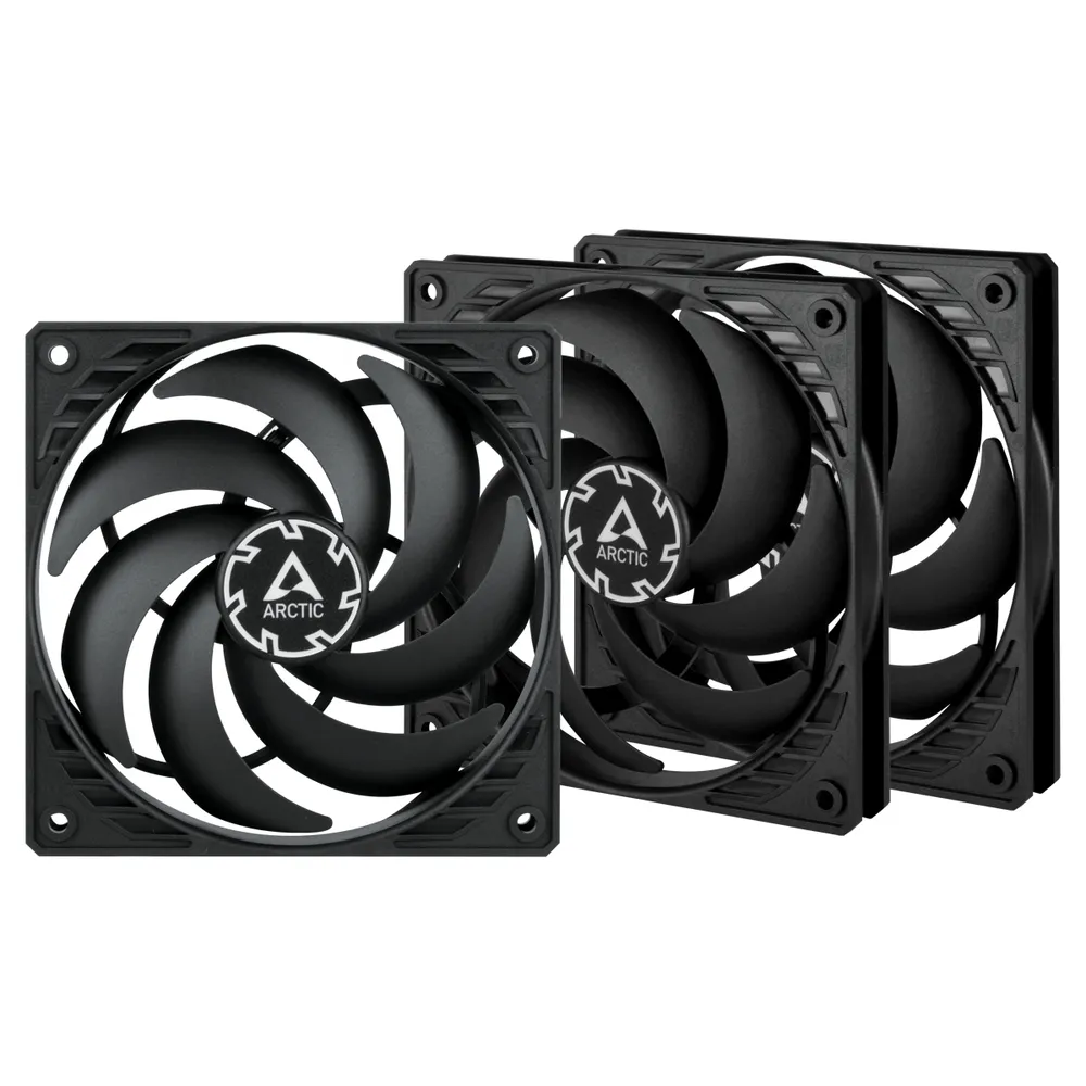ARCTIC Lüfter P12 Slim PWM PST 3er Pack