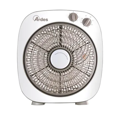 Ventilator Ardes Floor 26 45W 26cm 3 Stufen Grau Weiß Timer