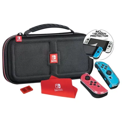 Ardistel NNS82 Reiseetui Deluxe, Schwarz, für Nintendo Switch