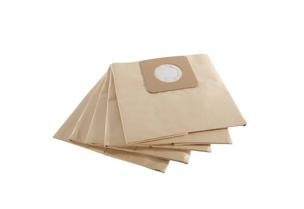 Arebos Staubsaugerbeutel 5x Spezialpapier, Geeignet für Industriestaubsauger 1800W, 2-lagig
