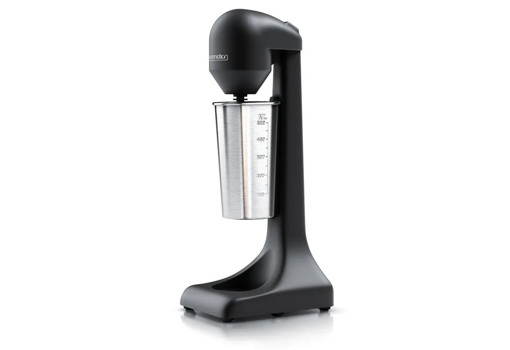 Arendo Standmixer Drink Mixer elektrisch mit 500ml Becher Getränkemixer, 22.000 U/min, 100 W, 2 Geschwindigkeiten für Fitness Protein Shakes, Smoothies, Milchshakes
