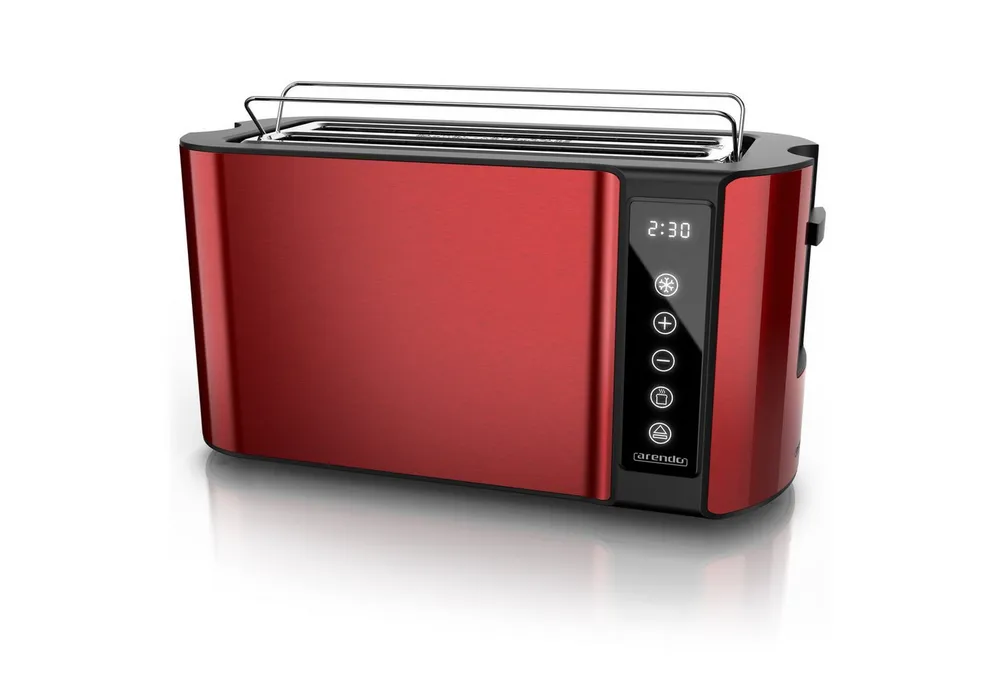 Arendo Toaster Wärmeisoliertes Doppelwandgehäuse