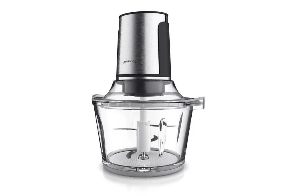 Arendo Zerkleinerer Elektrischer Universal Multizerkleinerer, 400 W, mit 1,5 L Glasbehälter, Power Chopper