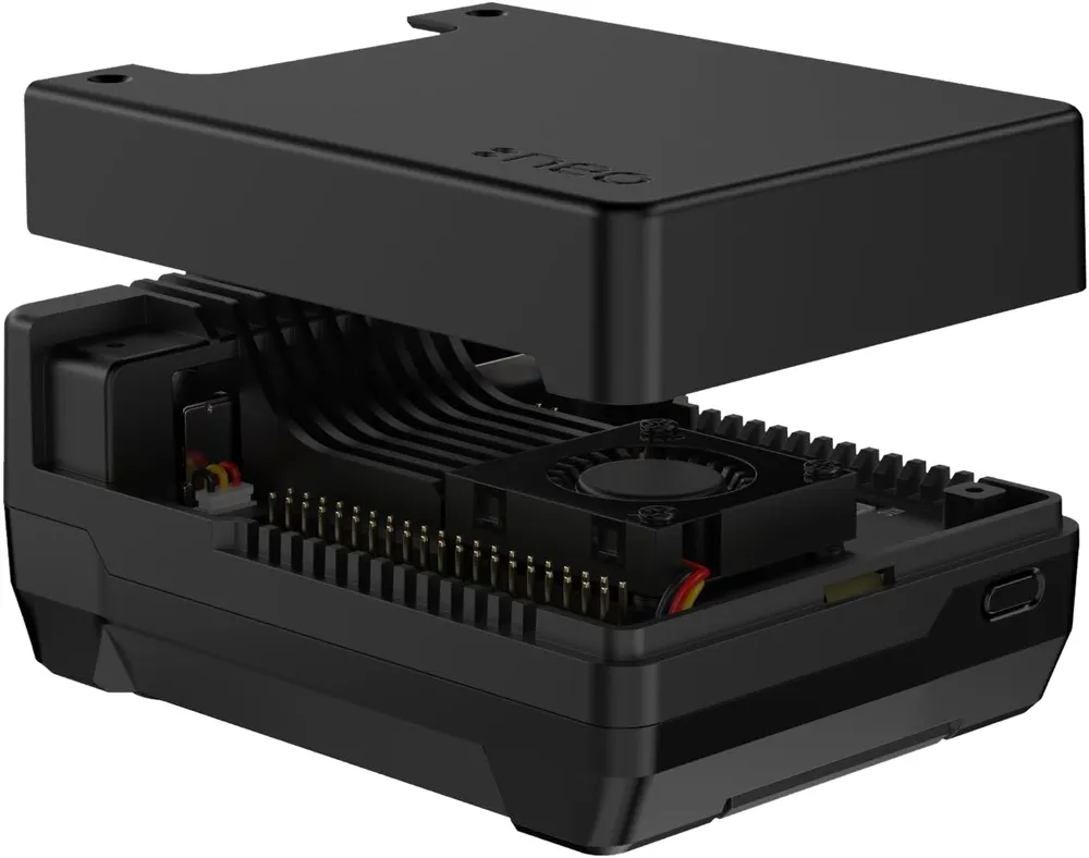 ARGON NEO Gehäuse für Raspberry Pi 5, EXTENSIONNEO (mit Erweiterung NVME PCIe)