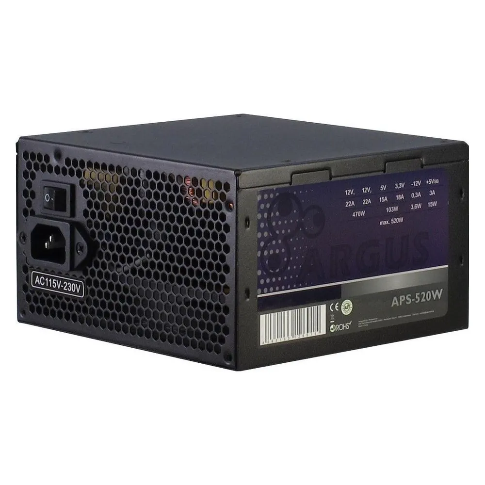 ARGUS ATX2.31 Computer-Schaltnetzteil APS-520W