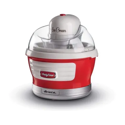 Eismaschine Ariete 0643/00 1,5 L Edelstahlbehälter Rot 30 Min