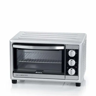 Minibackofen Ariete 985 Bon Cuisine 300 30L Umluft Grill 36,5cm Silber