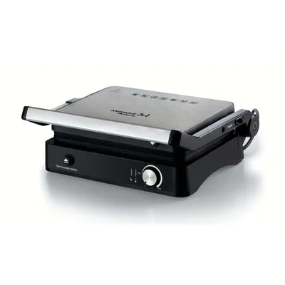 Kontaktgrill Ariete 1934/00 2000W 2 Zonen Edelstahl Schwarz