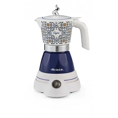 Italienischer Espressokocher Ariete Capri Moka Aroma 400 W 4 Tassen Warmhaltefunktion