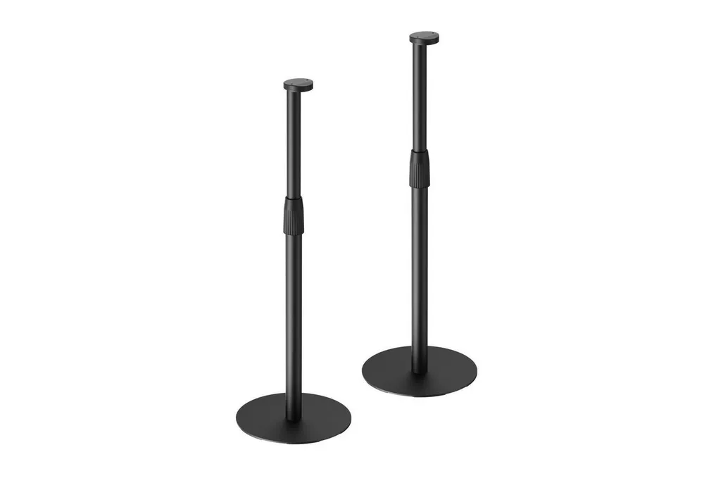 ARLI Lautsprecherständer 2x Lautsprecher Ständer für Sonos Era 100 & 300, (2-tlg., höhenverstellbar Standfuss schwarz)
