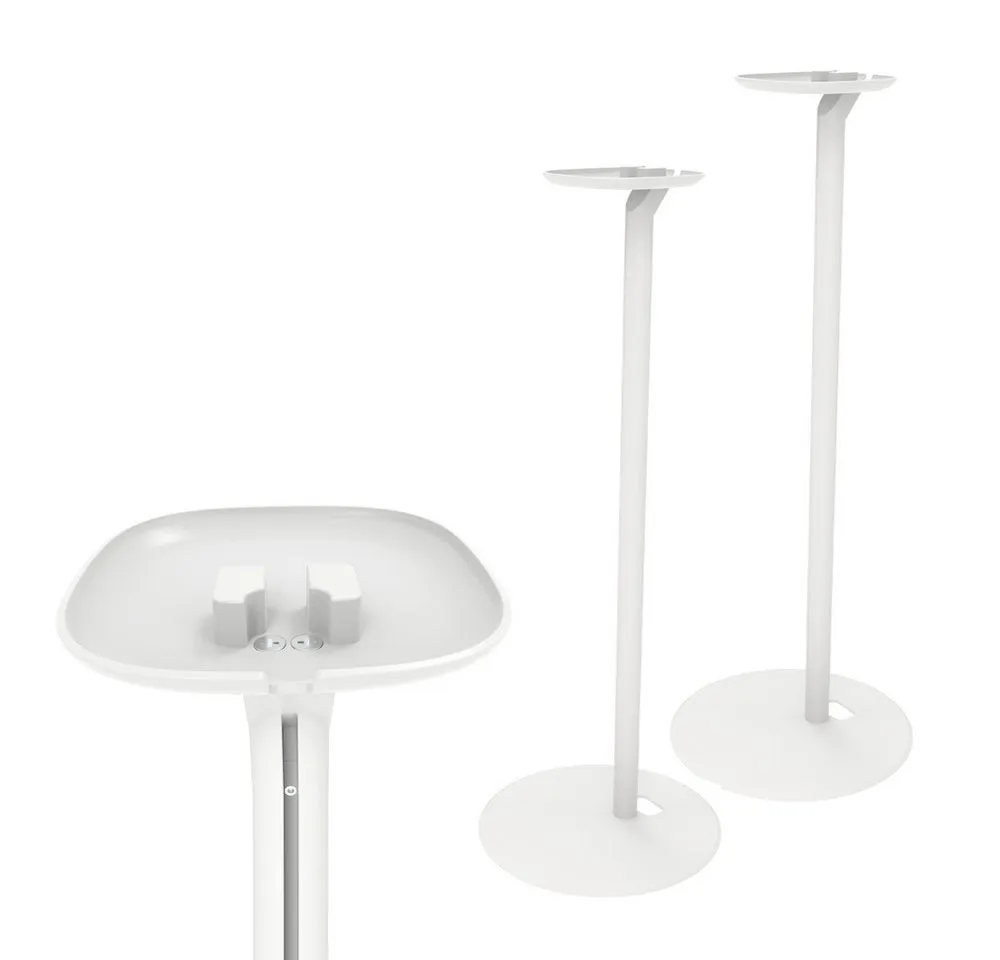 ARLI Lautsprecherständer Ständer für SONOS ONE / SL und Play 1 Lautsprecher, (inkl. Kabelmanagement, Befestigungsmaterial und Montageanleitung, 2 er Pack, Set)