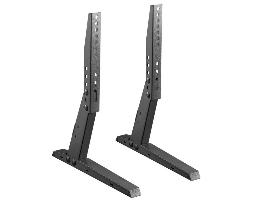 ARLI TV-Standfuß TV Standfuss Universal 13 - 37 zoll für LED Bildschirm Monitor VESA, (bis 37,00 Zoll, 2 Stück, 1-tlg., höhenverstellbar, EVA-Schaumstoff, schützt die Möbel vor Kratzer)