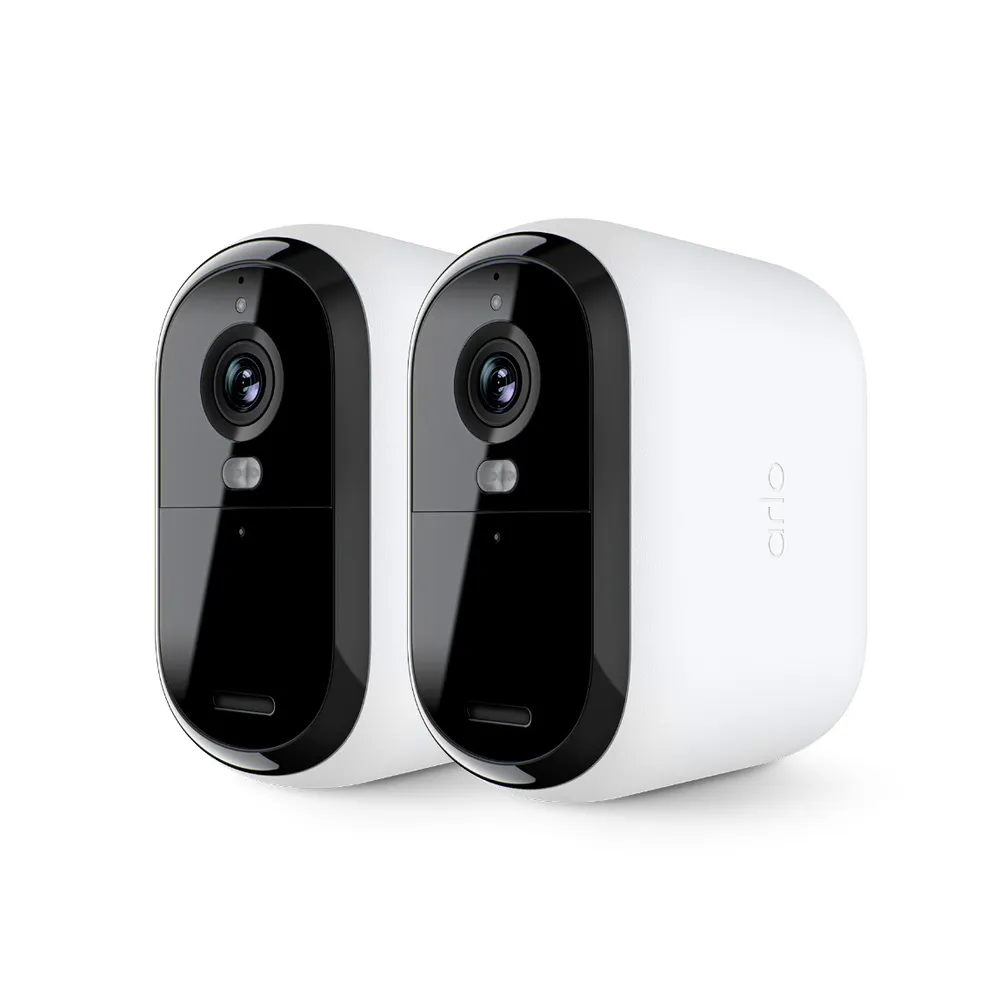 Arlo Essential HD XL Außenkamera - 2er-Set - Weiß