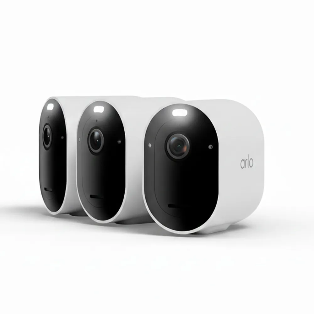 Arlo PRO 6 2K+ Überwachungskamera - 3er-Set - Weiß