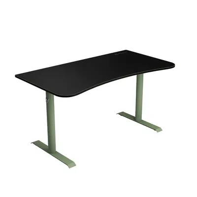 Gaming Tisch Arozzi Medium 140cm Holzfaser Kabelmanagement Grün
