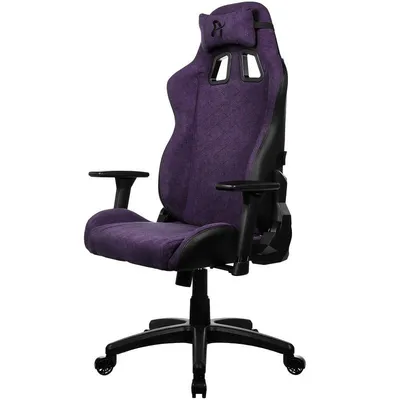 Gaming Stuhl Arozzi AVANTI-SFB-PPL Stoff Lila 3D Armlehnen verstellbar