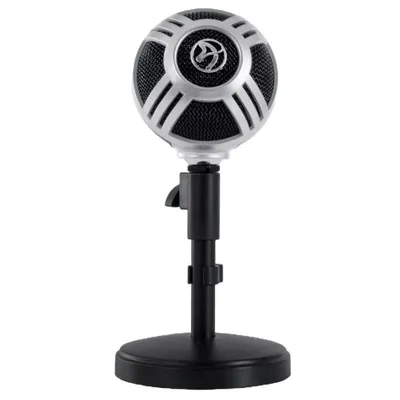 Arozzi Sfera Pro Nierenmikrofon für Streaming Silber